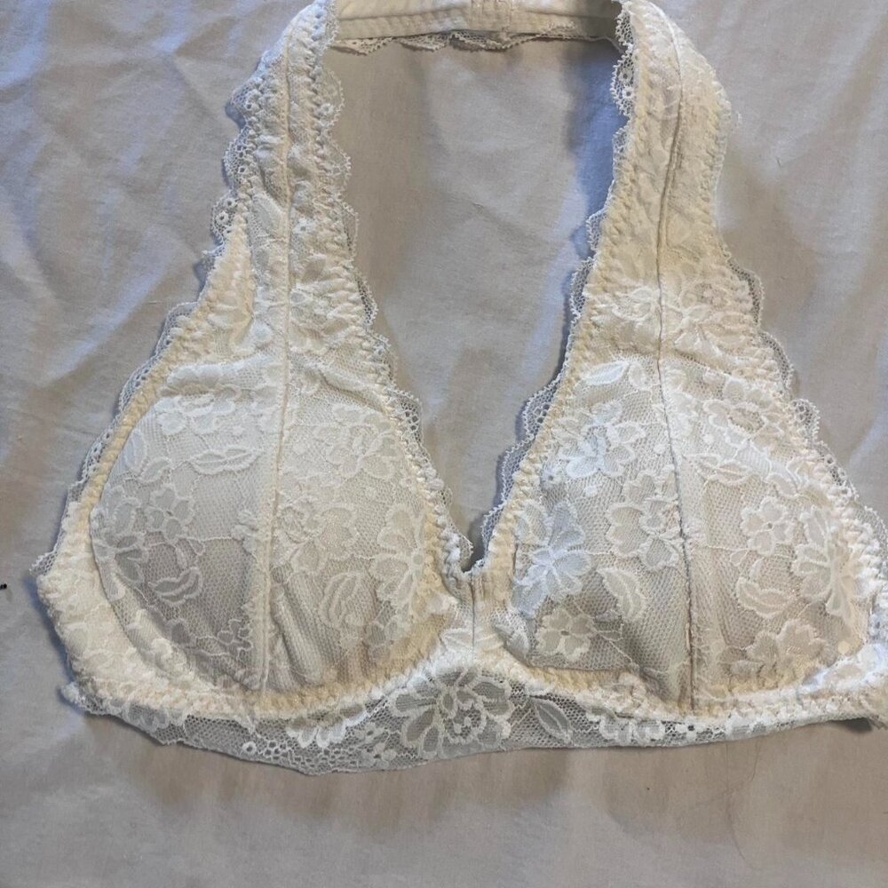 Gilly Hicks Size XXS White lace bralette